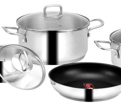 BỘ NỒI INOX EUROSUN MC1603 TITANIUM BỘ NỒI INOX EUROSUN MC1603 TITANIUM