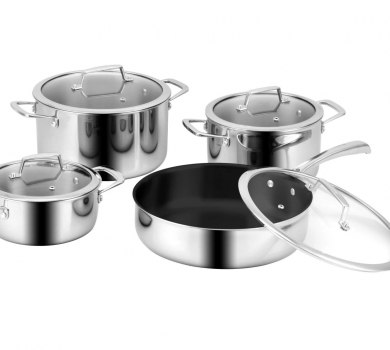 BỘ NỒI INOX EUROSUN MC1801 LUXURY BỘ NỒI INOX EUROSUN MC1801 LUXURY