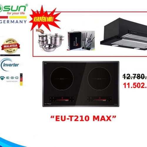 COMBO BẾP TỪ ĐÔI EUROSUN EU-T210MAX COMBO BẾP TỪ ĐÔI EUROSUN EU-T210MAX