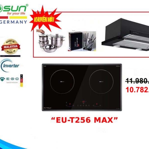 COMBO BẾP TỪ ĐÔI EUROSUN EU-T256MAX COMBO BẾP TỪ ĐÔI EUROSUN EU-T256MAX