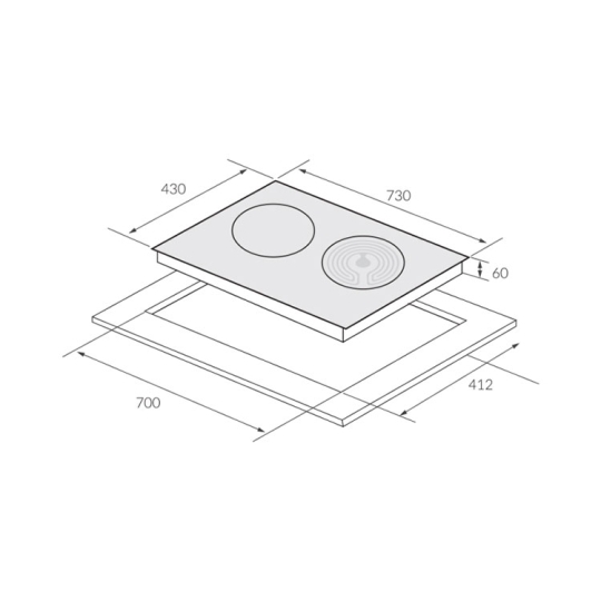 BẾP ĐIỆN TỪ ĐÔI EUROSUN EU-TE509MAX